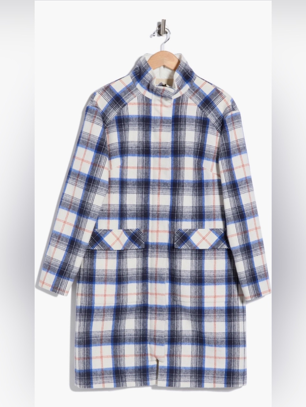 Longchamp Stand Collar Coat - Picture 1 of 2